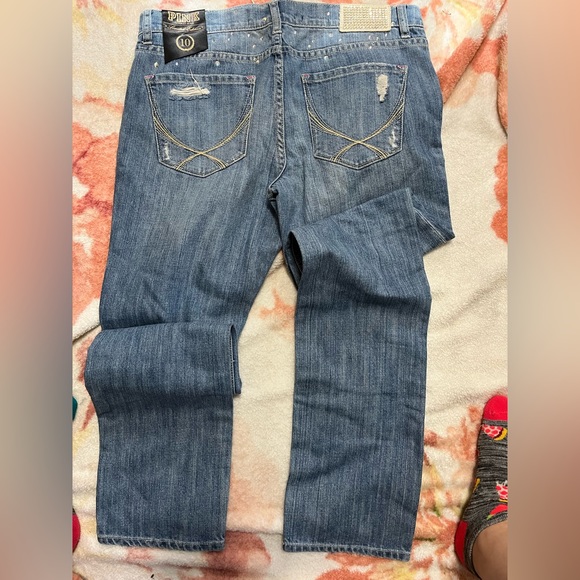 Pink Victoria Secret Limited Edition Bootcut Jeans Size 10 NWT - Picture 2 of 3